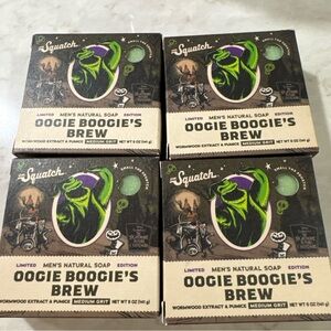 Dr. Squatch Oogie Boogie's Brew Soap 4 bars Limited Edition Nightmare Christmas